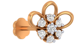 18K Gold & Diamond Nose Pin KRA50163
